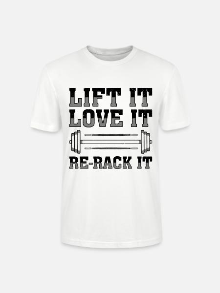 Gym Etiquette und Hygiene Leitfaden - Stanley/Stella Unisex Bio-T-Shirt CRAFTER - Weiß