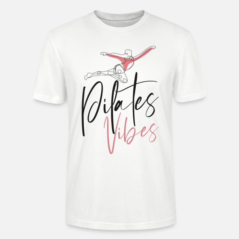 Pilates Instructor Teacher Pilates - Stanley/Stella Unisex Bio-T-Shirt CRAFTER - Weiß