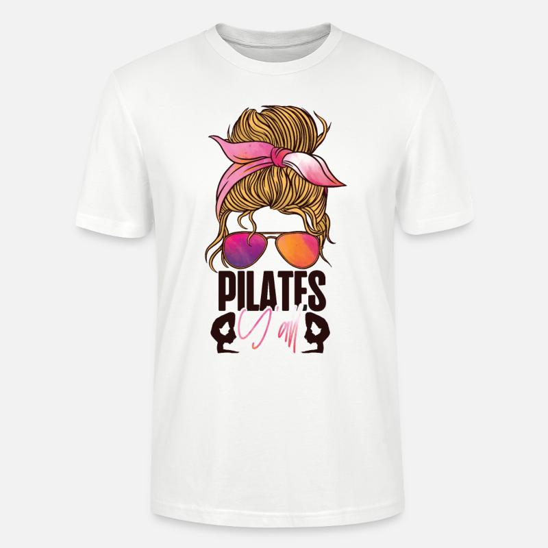 Pilates Instructor Teacher - Stanley/Stella Unisex Bio-T-Shirt CRAFTER - Weiß