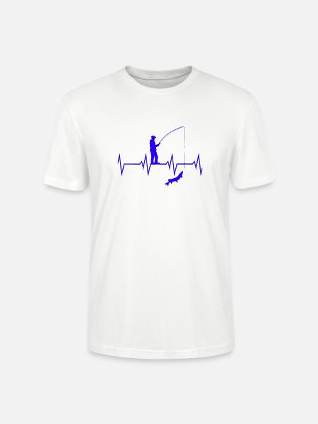 Angel Herzschlag - Stanley/Stella Unisex Bio-T-Shirt CRAFTER - Weiß