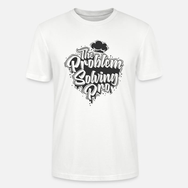 The Problem-Solving Pro - Stanley/Stella Unisex Bio-T-Shirt CRAFTER - Weiß