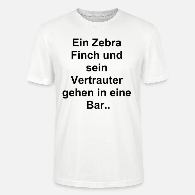 Vertraute Freunde Geschenk - Stanley/Stella Unisex Bio-T-Shirt CRAFTER - Weiß