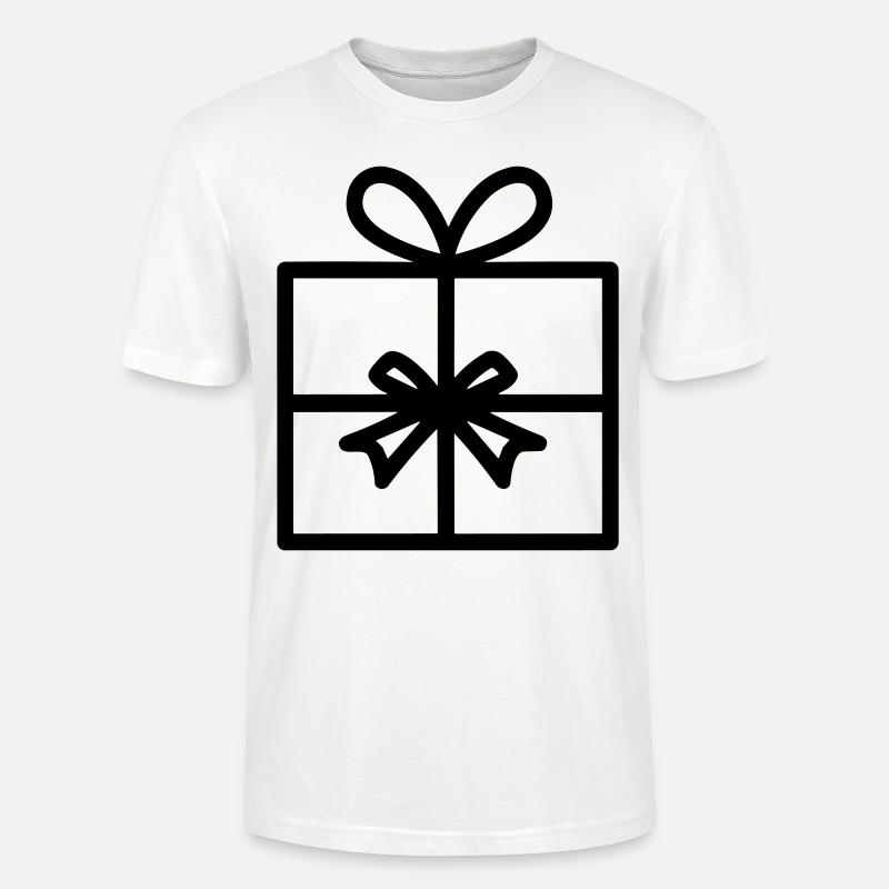 Geschenk-Icon-Box - Stanley/Stella Unisex Bio-T-Shirt CRAFTER - Weiß