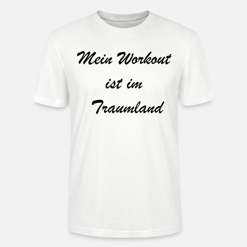 Traumhafte Erholung Geschenk - Stanley/Stella Unisex Bio-T-Shirt CRAFTER - Weiß