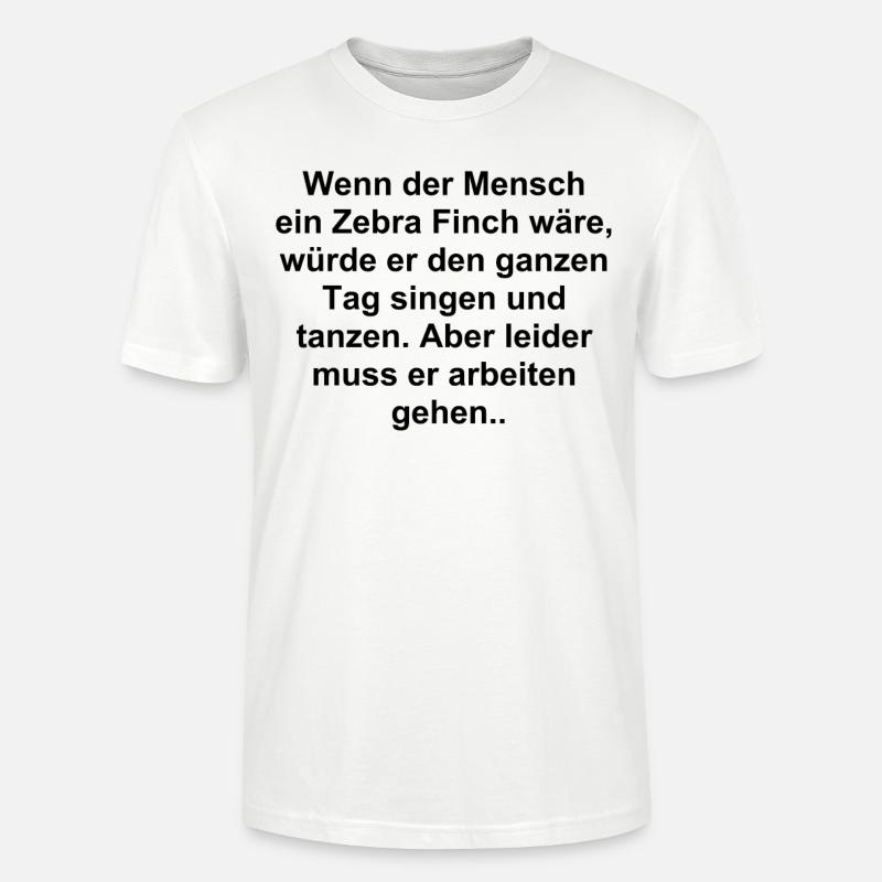 Cadeau de bourreau de travail - T-shirt bio CRAFTER Stanley Stella Unisexe - blanc