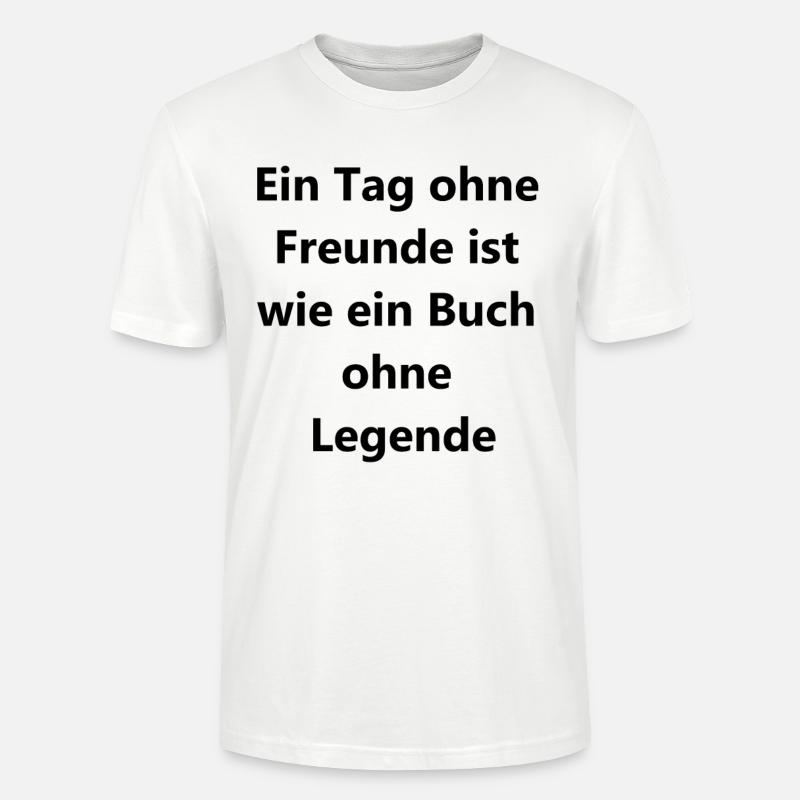 Legendäres Geschenk - Stanley/Stella Unisex Bio-T-Shirt CRAFTER - Weiß