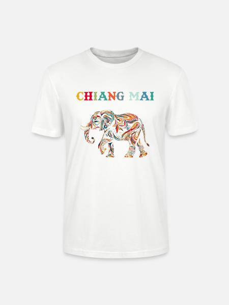Chiang mai Elephant Thailand - Stanley/Stella Unisex Bio-T-Shirt CRAFTER - 