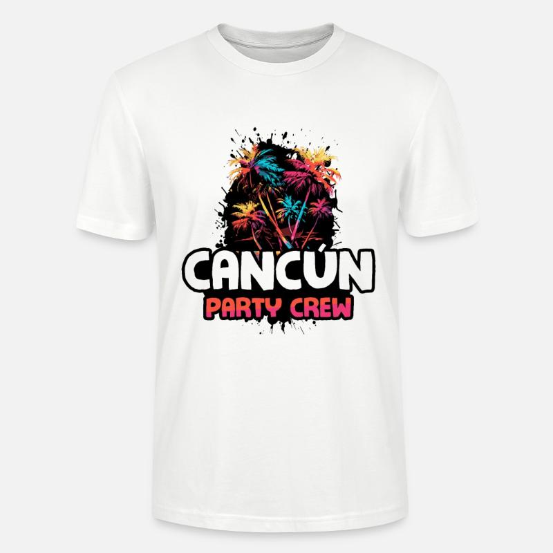 Cancun Party Crew - Stanley/Stella Unisex Bio-T-Shirt CRAFTER - Weiß
