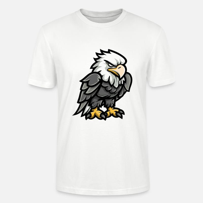 Adler Comic - Stanley/Stella Unisex Bio-T-Shirt CRAFTER - Weiß