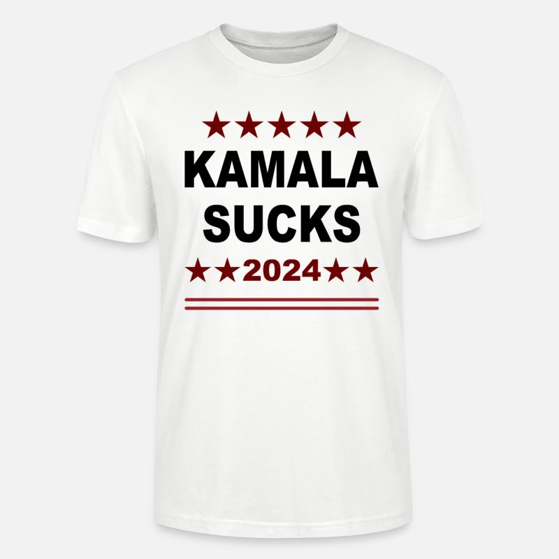 Kamala suce 2024 Mème drôle - T-shirt bio CRAFTER Stanley Stella Unisexe - blanc
