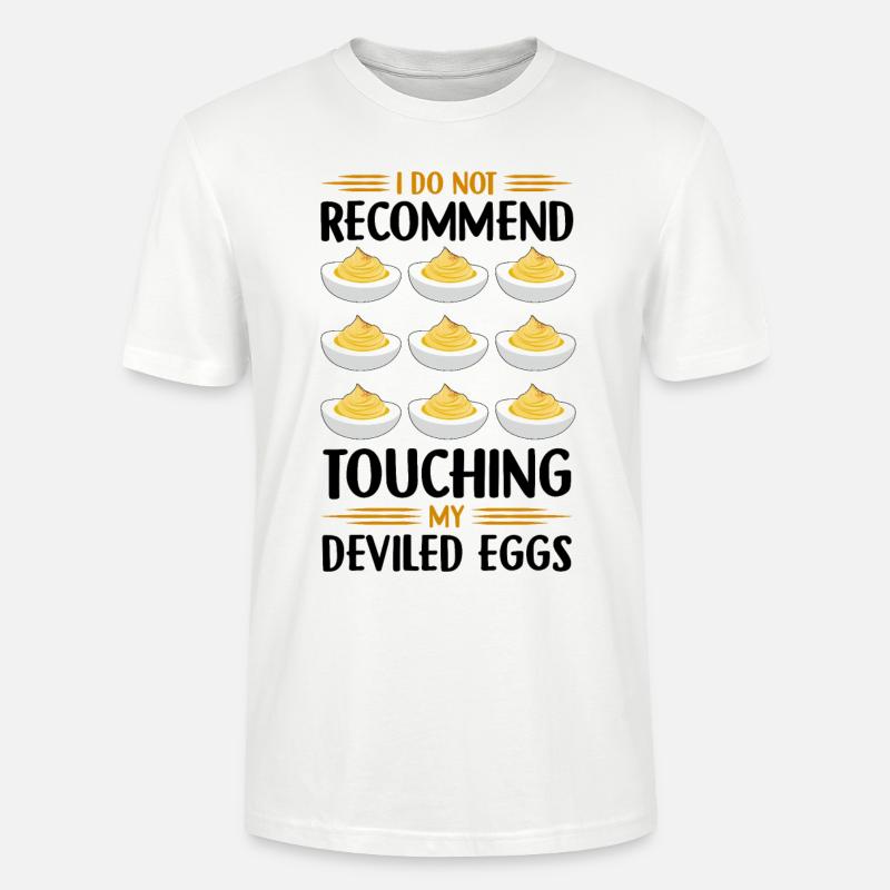 Devil's Egg Spell - Stanley/Stella CRAFTER Unisex Organic T-Shirt - white