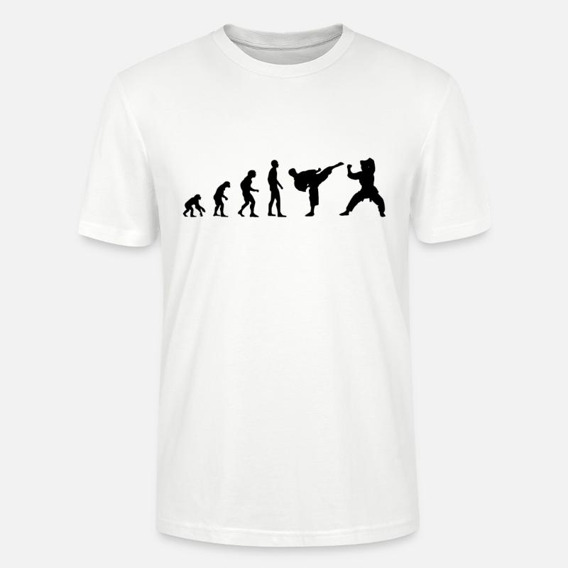 Kampfsport Evolution - Stanley/Stella Unisex Bio-T-Shirt CRAFTER - Weiß