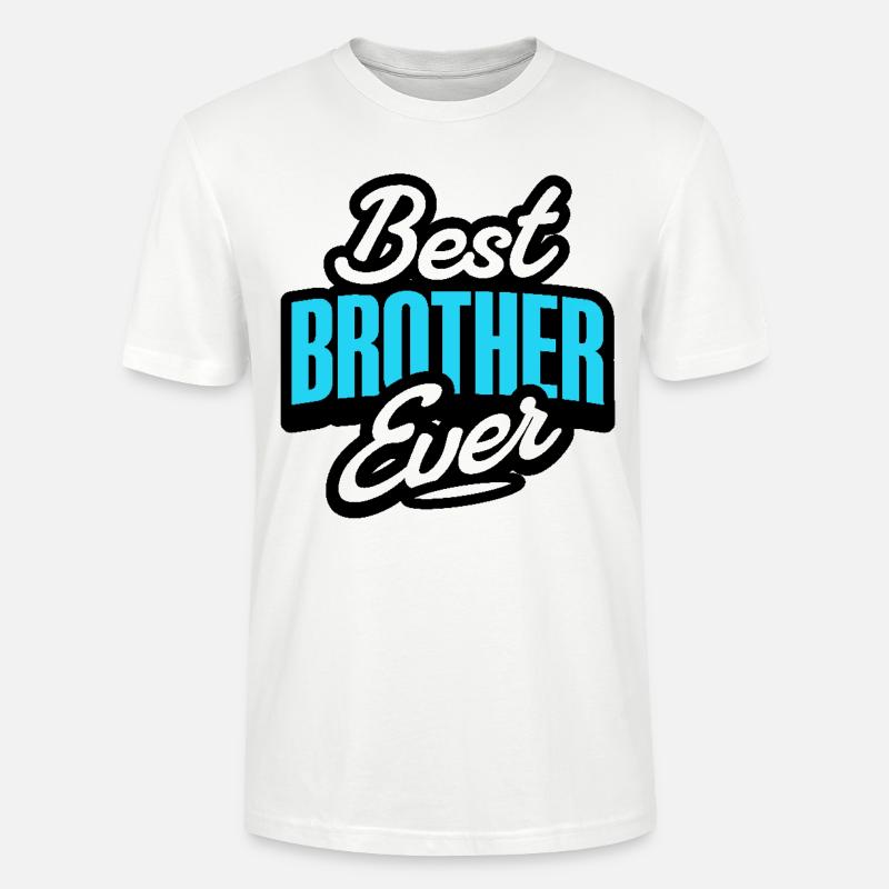 Bester Bruder - Stanley/Stella Unisex Bio-T-Shirt CRAFTER - Weiß
