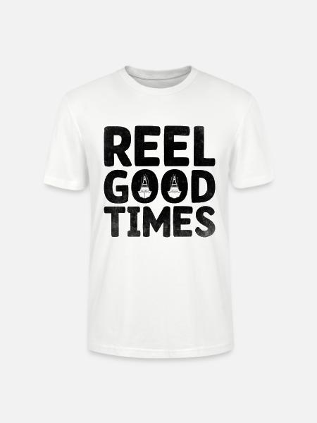 Reel Good Times Paddelboot - Stanley/Stella Unisex Bio-T-Shirt CRAFTER - Weiß