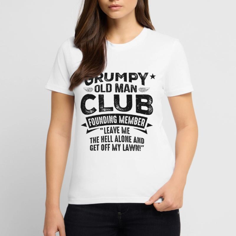 Grumpy Old Man Grumpy Stanley/Stella CRAFTER Unisex Organic T-Shirt
