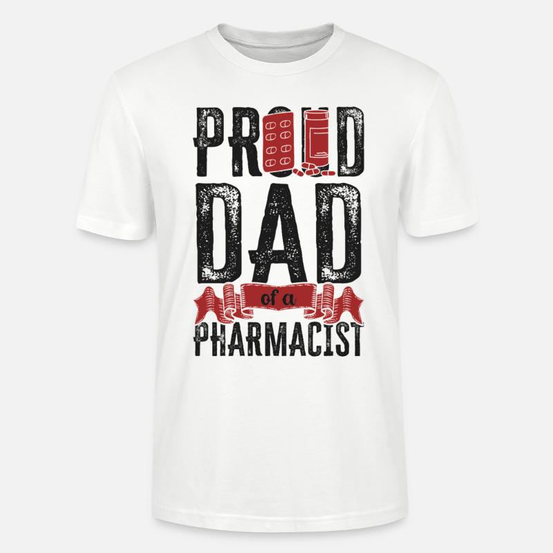 Pharmacy Tech Technician - Stanley/Stella Unisex Bio-T-Shirt CRAFTER - Weiß