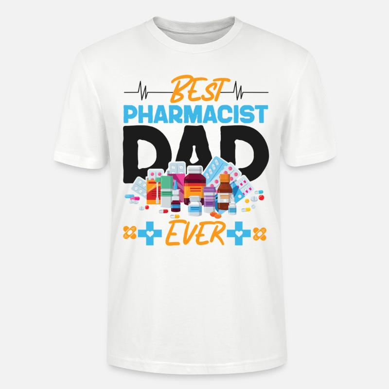 Pharmacy Tech Technician - Stanley/Stella Unisex Bio-T-Shirt CRAFTER - Weiß