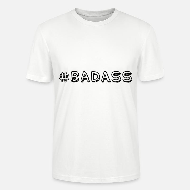 Badass - T-shirt bio CRAFTER Stanley Stella Unisexe - blanc
