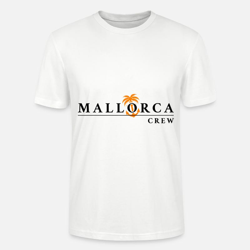 Équipage de Majorque - T-shirt bio CRAFTER Stanley Stella Unisexe - blanc