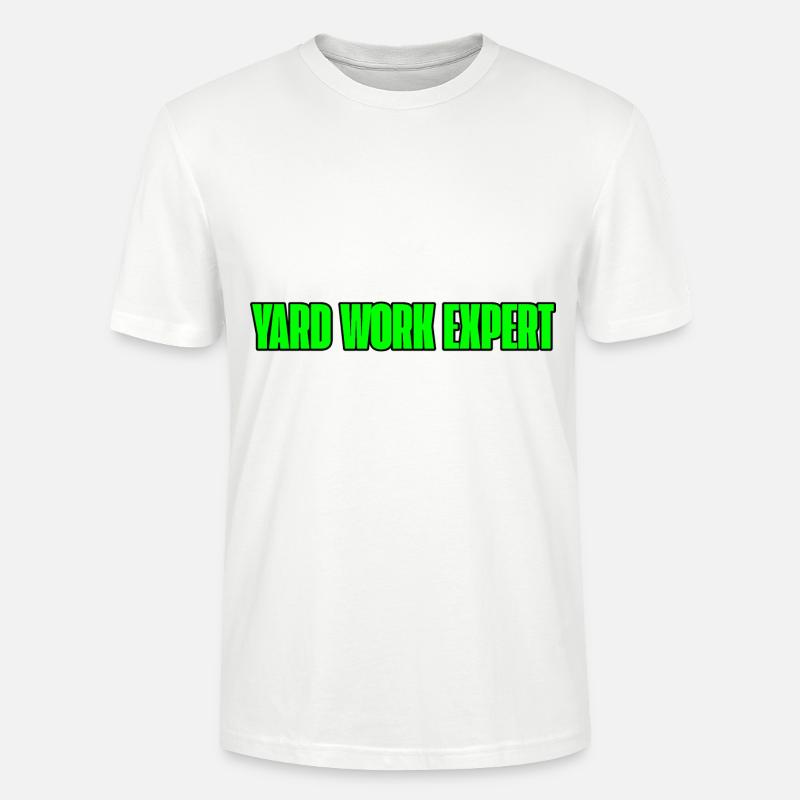 Yard Work Expert 3 - Stanley/Stella Unisex Bio-T-Shirt CRAFTER - Weiß