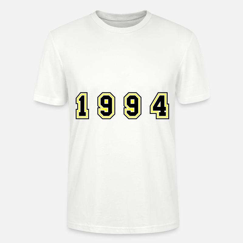 Numéro de l’année 1994 - T-shirt bio CRAFTER Stanley Stella Unisexe - blanc
