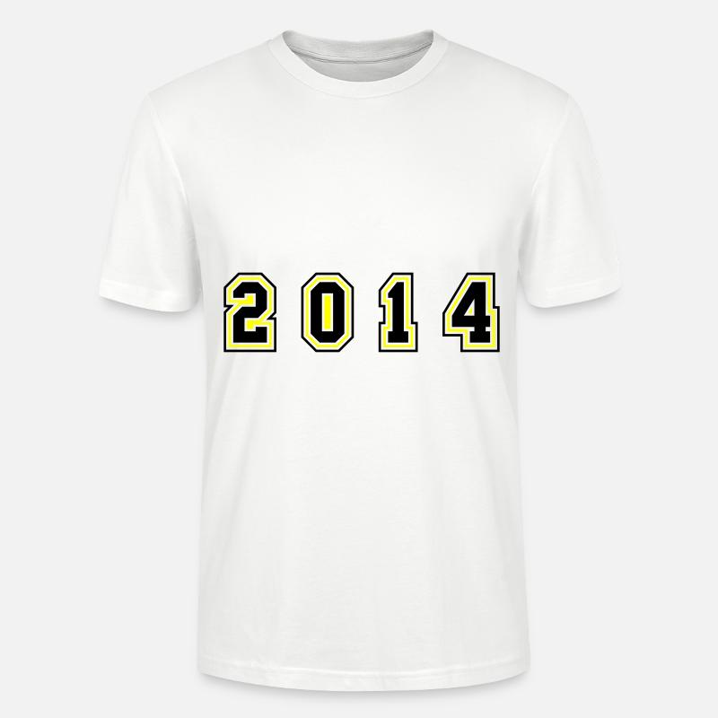 Numéro de l’année 2014 - T-shirt bio CRAFTER Stanley Stella Unisexe - blanc