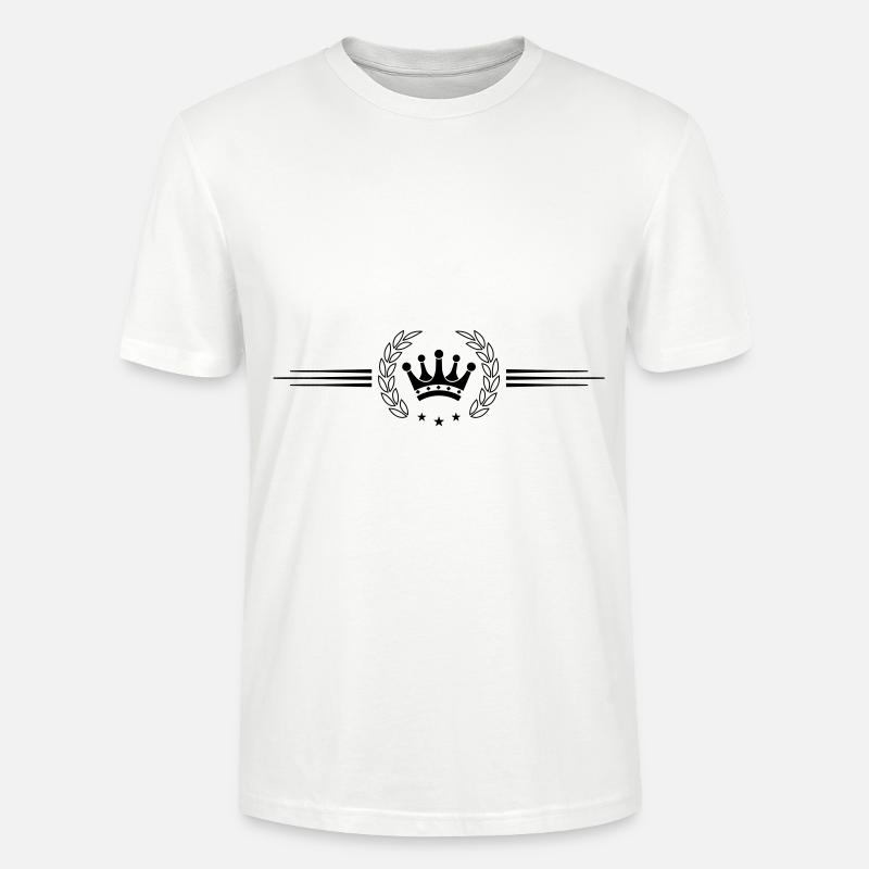 Krone Kranz - Stanley/Stella Unisex Bio-T-Shirt CRAFTER - Weiß