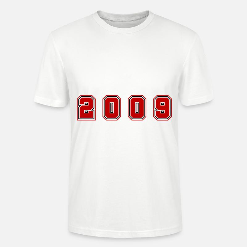 Numéro de l’année 2009 - T-shirt bio CRAFTER Stanley Stella Unisexe - blanc