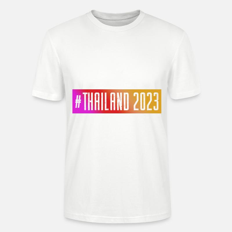 Thaïlande 2023 - T-shirt bio CRAFTER Stanley Stella Unisexe - blanc
