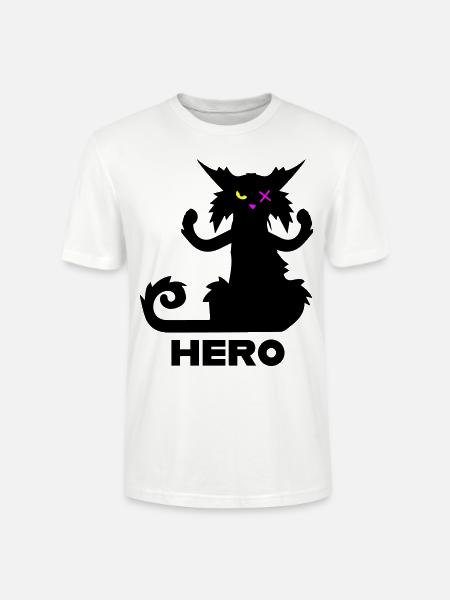 MY HERO - Stanley/Stella CRAFTER Unisex Organic T-Shirt - white