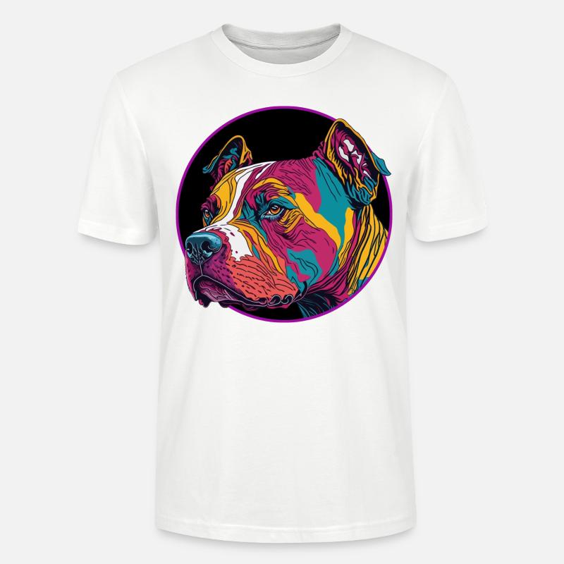 Pitpull - Stanley/Stella Unisex Bio-T-Shirt CRAFTER - Weiß