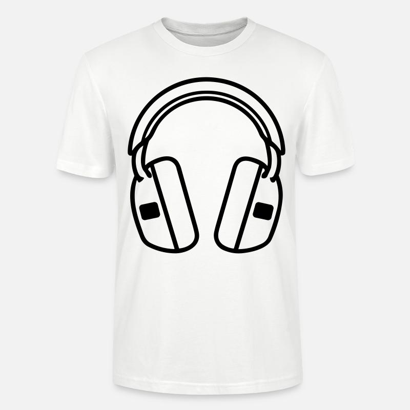 Gaming-Headset - Stanley/Stella Unisex Bio-T-Shirt CRAFTER - Weiß