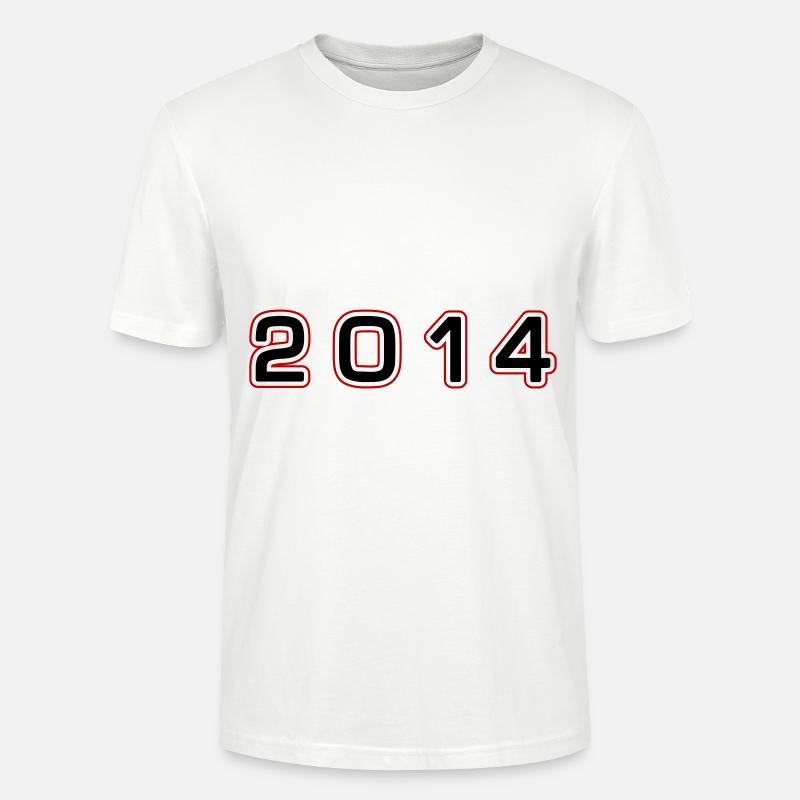 Numéro de l’année 2014 - T-shirt bio CRAFTER Stanley Stella Unisexe - blanc