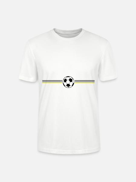 Soccer Championship Germany - Stanley/Stella CRAFTER Unisex Organic T-Shirt - white