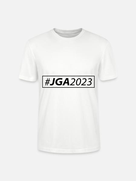 Jga 2023 Junggesellenabschied - Stanley/Stella Unisex Bio-T-Shirt CRAFTER - Weiß
