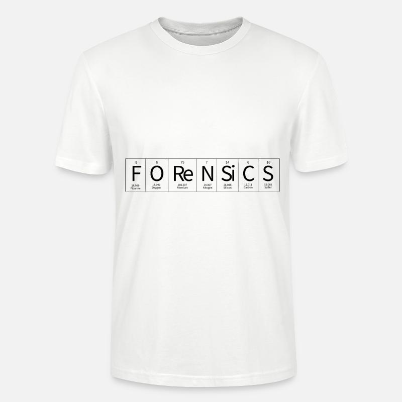 Spurensicherung - Kripo Polizei Kriminaltechnik - Stanley/Stella Unisex Bio-T-Shirt CRAFTER - Weiß