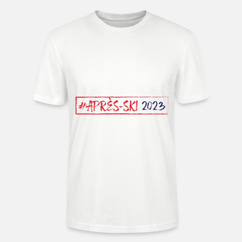 Apres Ski 2023 - Stanley/Stella Unisex Bio-T-Shirt CRAFTER - Weiß