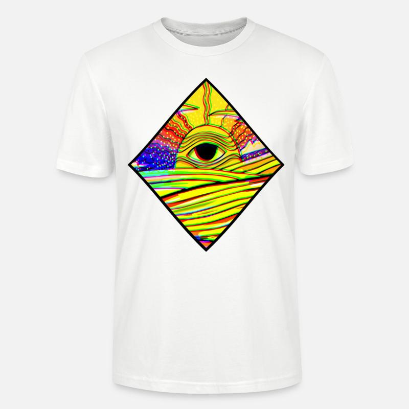 Ätherische Sonne - Stanley/Stella Unisex Bio-T-Shirt CRAFTER - Weiß