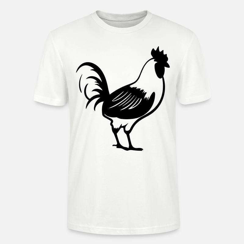 Henne - Stanley/Stella Unisex Bio-T-Shirt CRAFTER - Weiß