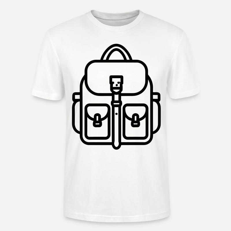 Rucksack - Stanley/Stella Unisex Bio-T-Shirt CRAFTER - Weiß