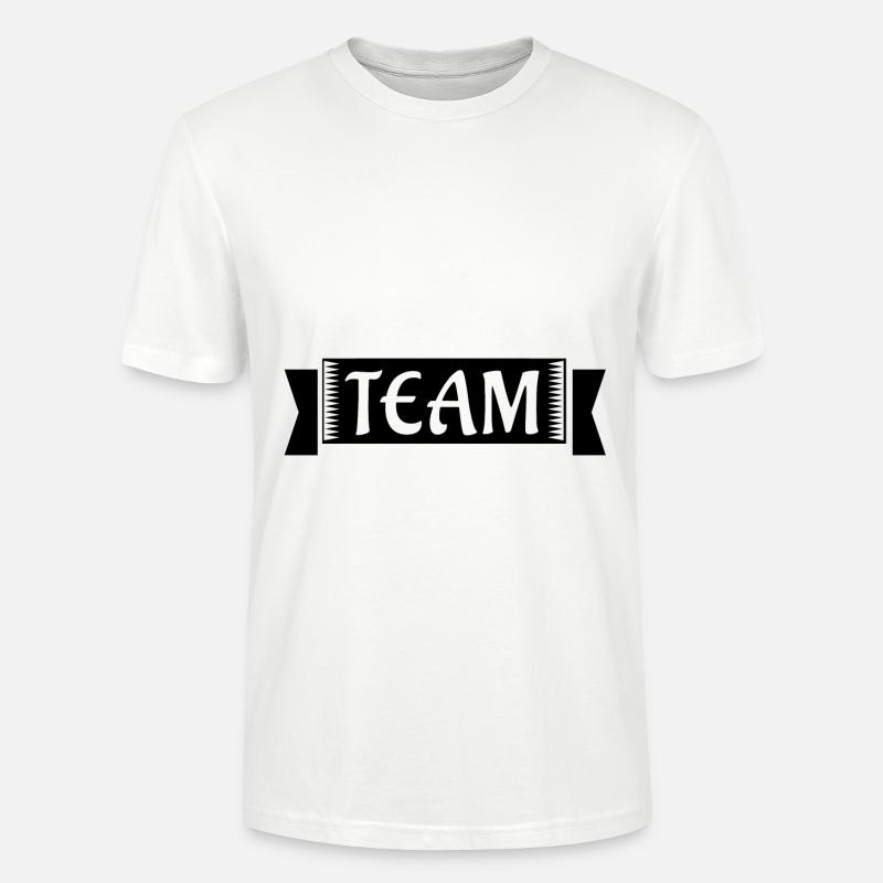 Team Banner - Stanley/Stella Unisex Bio-T-Shirt CRAFTER - Weiß