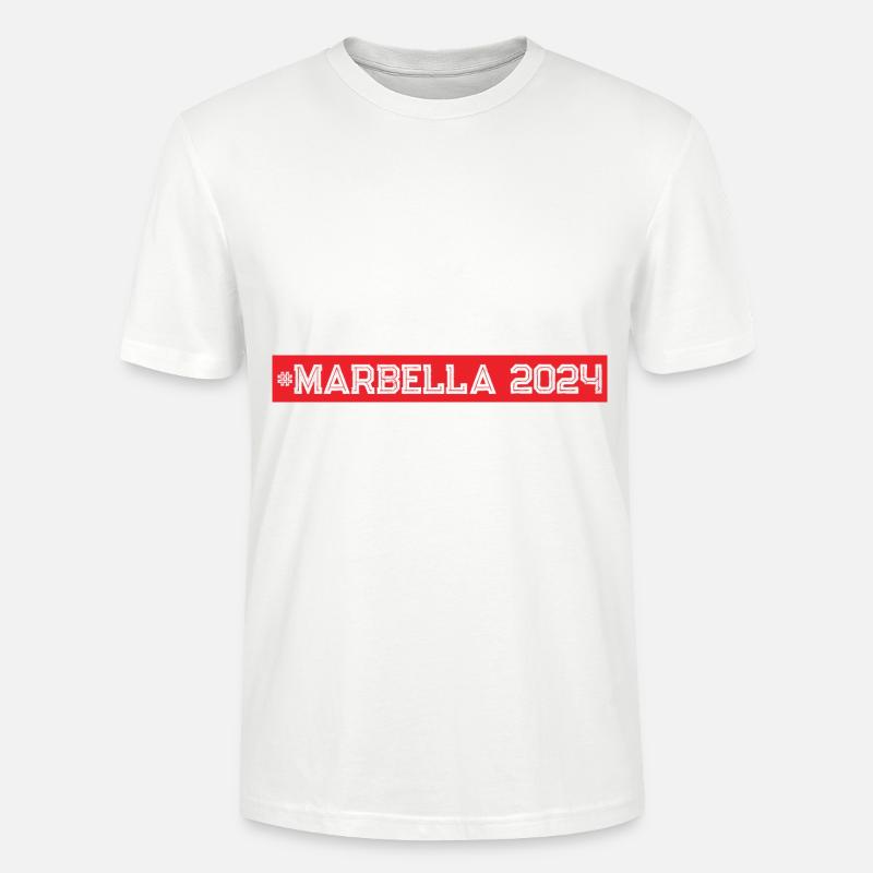 Marbella 2024 - T-shirt bio CRAFTER Stanley Stella Unisexe - blanc