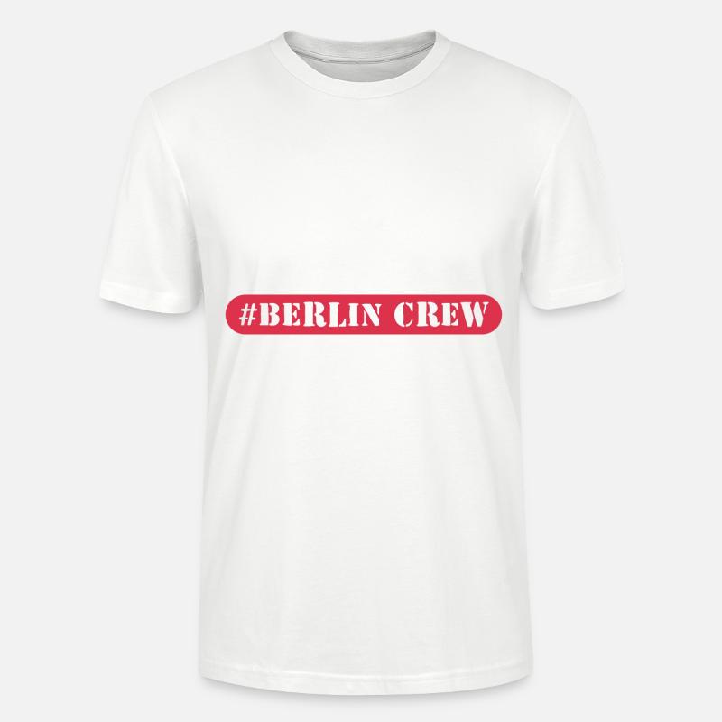 Berlin Crew - Stanley/Stella Unisex Bio-T-Shirt CRAFTER - Weiß
