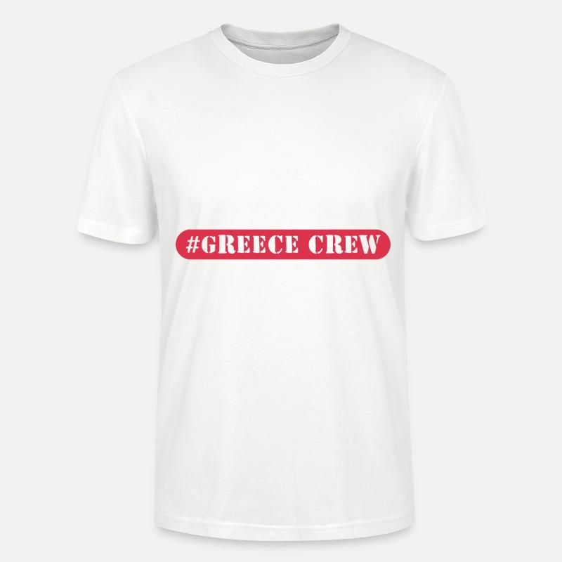 Greece Crew - Stanley/Stella Unisex Bio-T-Shirt CRAFTER - Weiß