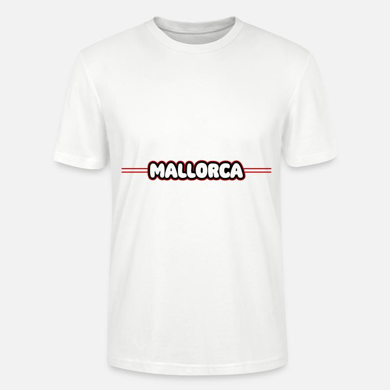 Mallorca Urlaub - Stanley/Stella Unisex Bio-T-Shirt CRAFTER - Weiß
