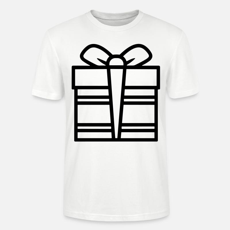 Kleine Geschenkbox - Stanley/Stella Unisex Bio-T-Shirt CRAFTER - Weiß