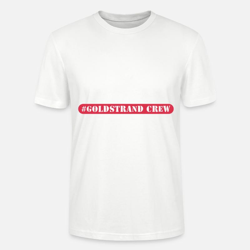 Goldstrand Crew - Stanley/Stella Unisex Bio-T-Shirt CRAFTER - Weiß
