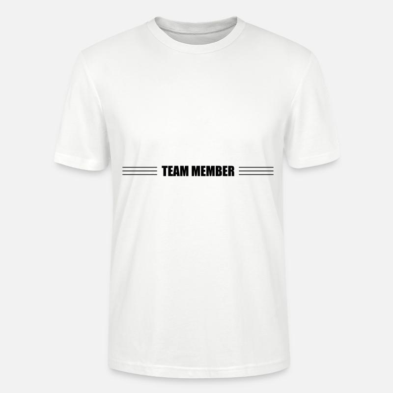 Team Mitglied - Stanley/Stella Unisex Bio-T-Shirt CRAFTER - Weiß