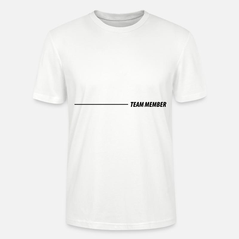 Membres de l’équipe - T-shirt bio CRAFTER Stanley Stella Unisexe - blanc
