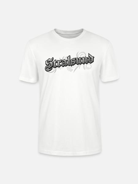 Stralsund East Germany Vintage Look - Stanley/Stella CRAFTER Unisex Organic T-Shirt - white